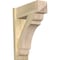 Ekena Millwork Olympic Rough Sawn Arts and Crafts Outlooker, Douglas Fir, 8"W x 24"D x 28"H OUT08X24X28OLY03RDF - alternate 1